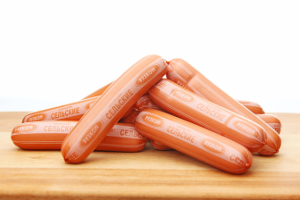 Сосиски Сельские п/а газ ~1кг Рузком