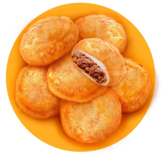 Пирожки с мясом 3,7кг/кор (ЖарЛадушки)ТМ Зареченские