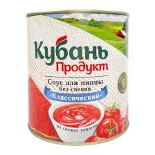 Соус томатный Классический для пиццы ж/б 3000мл (2900гр) Кубань Продукт РФ