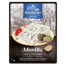 Мон Блу с голубой благородной плесенью с трюфелем 60% 100гр 1/6шт MONBLU
