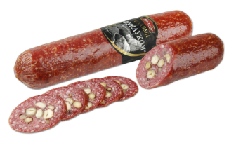 Колбаса Салями с фундуком сырокопченая Балтия ~800гр