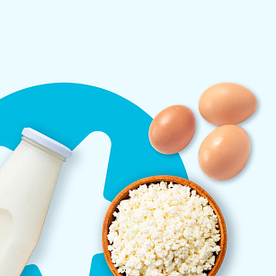 Молокопродукты и яйцо